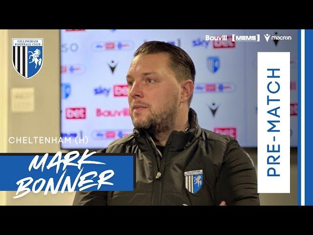 PRE-MATCH | MARK BONNER PREVIEWS HOME GAME AGAINST CHELTENHAM