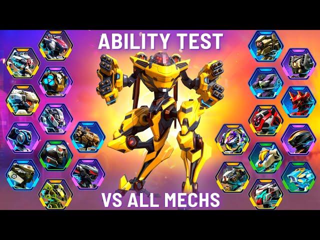 Lacewing Vs All Mechs Ability - Mech Arena