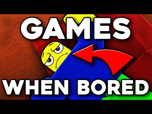 TOP 10 ROBLOX Games To Play When You Are Bored...! | In 2024