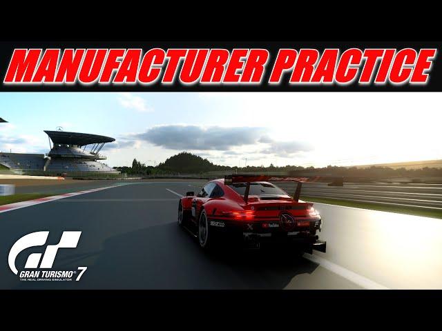 Gran Turismo 7 - GTWS Manufacturer Practice