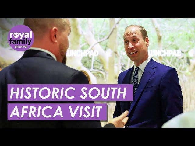 Inside Prince William's Landmark South Africa Trip & Earthshot Prize