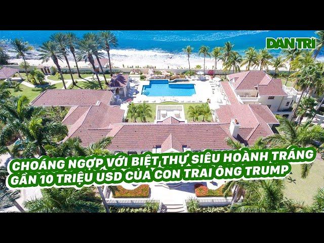 Choáng Ngợp Với Biệt Thự Siêu Hoành Tráng Gần 10 Triệu USD Của Con Trai Ông Trump #Shorts