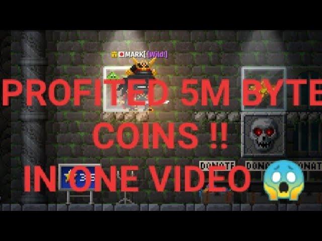 i Profited 5 MILLION BYTE COINS in One Video PIXEL WORLDS #PIXELWORLDS