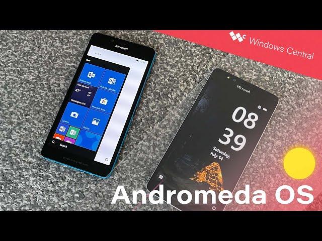 This is Microsoft's canceled Andromeda OS on a Lumia 950