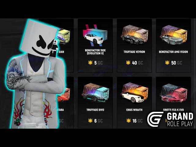 600 GC Crate Opening in Grand RP!!