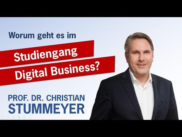 Worum geht es im Studiengang Digital Business?