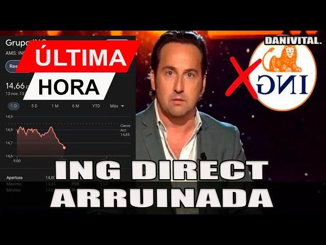 EL BANCO ING DIRECT ARRUINADO SE QUEDA SIN CLIENTES TRAS ATACAR A IKER JIMENEZ