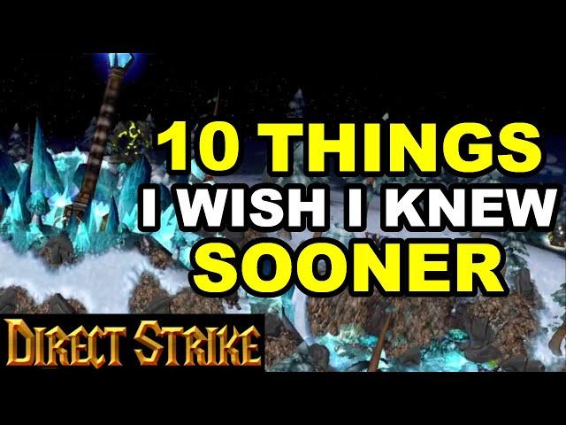 10 AWESOME Things I Wish I Knew! Warcraft 3 Direct Strike Tips