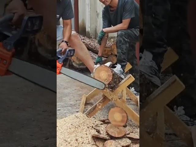 Chainsaw performance test