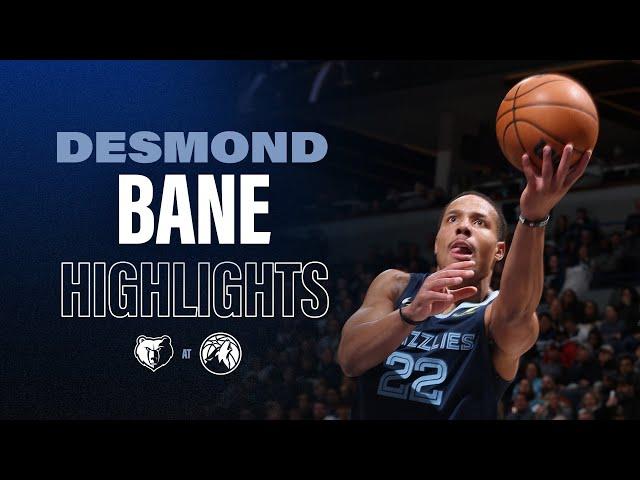 Desmond Bane Highlights vs Minnesota Timberwolves