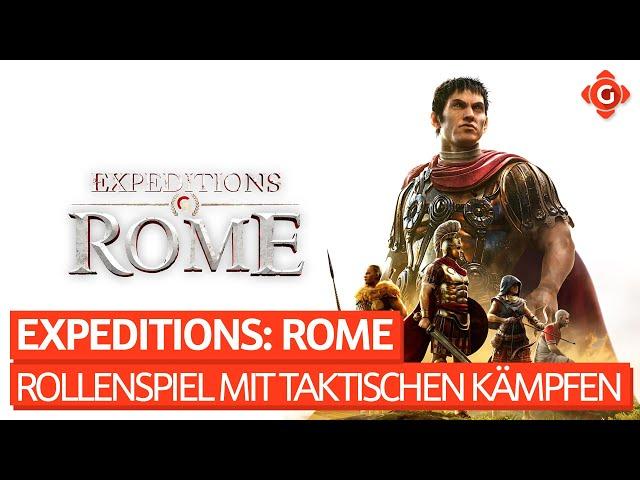 Rollenspiel mit taktischen Kämpfen - Ersteindruck zu Expeditions: Rome | ERSTEINDRUCK