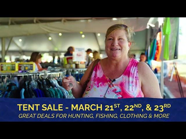 2024 Tent Sale Jacksonville FL March 21-23