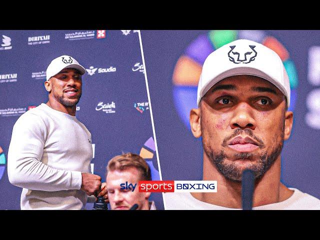 "I WILL carry on fighting, I'm a WARRIOR!"  | Anthony Joshua's post-fight press conference