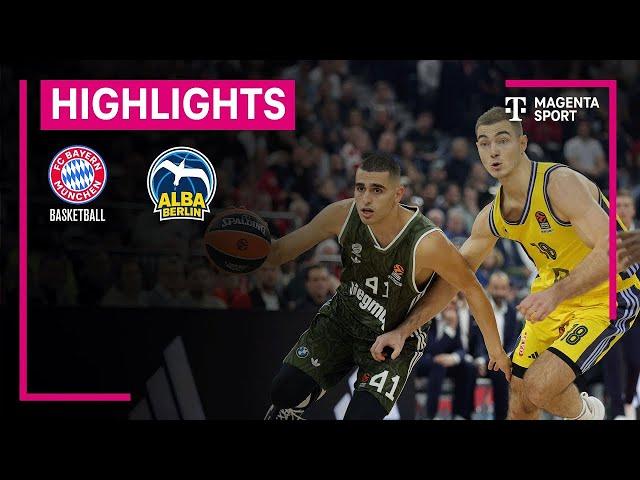 FC Bayern München - ALBA BERLIN | Turkish Airlines EuroLegaue | MAGENTA SPORT