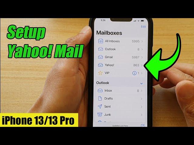 iPhone 13/13 Pro: How to Setup Yahoo! Mail