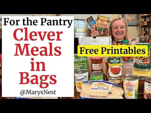 Meals in Bags and More - A Clever and Easy Way to Meal Plan