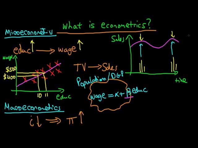 What is econometrics