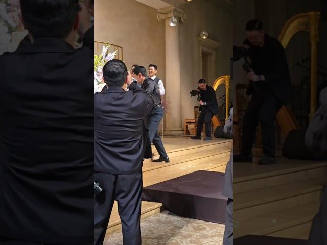 시아준수 쌍둥이형  김무영 결혼식~~XIA준수,강홍석 뮤지컬 축하무대?!