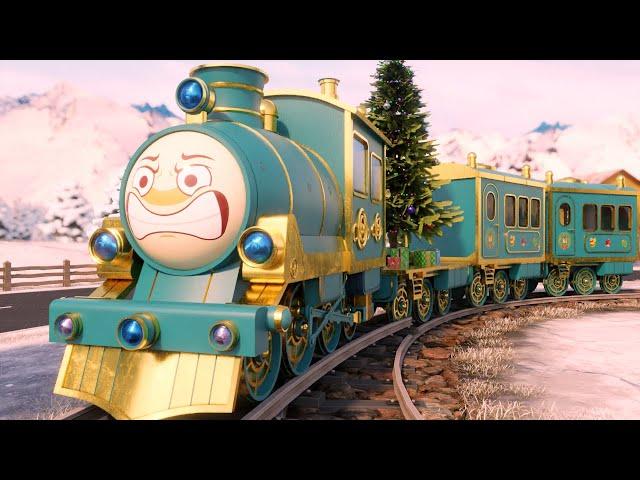 Train Rescue Cartoon - Lego City Movie - Choo choo train kids videos