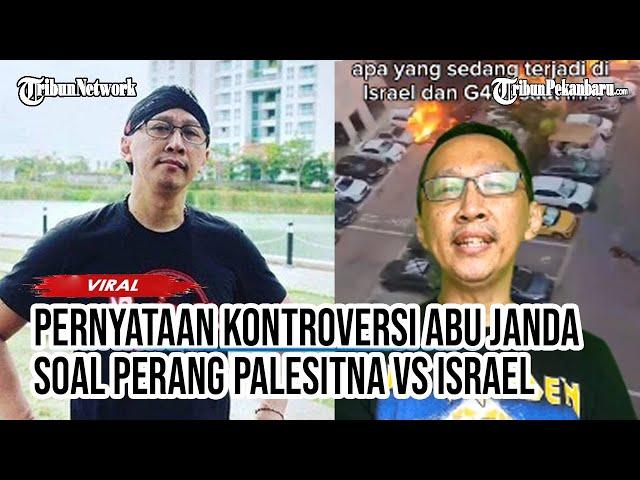 PERNYATAAN KONTROVERSI Abu Janda Sebut Hamas Murni Teroris, bukan Pejuang Kemerdekaan Palestina