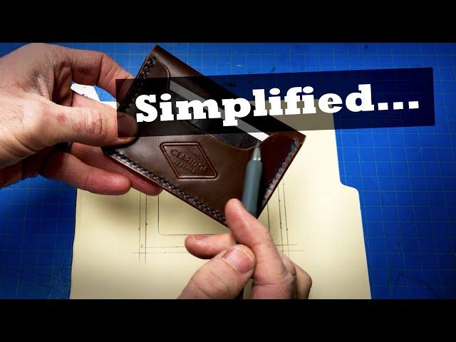 How to Make a Leather Wallet Pattern: *SIMPLE* 8-Minute Tutorial!