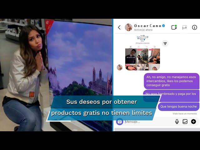 Influencers que han sido expuestos por querer todo gratis