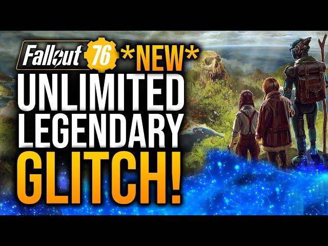 Fallout 76 - NEW Unlimited Legendary Glitch! INFINITE Junk & Items! New Glitches - Bethesda!