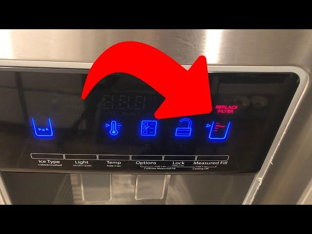 Reset Refrigerator "Replace Water Filter" Indicator Light - Whirlpool | Handy Hudsonite