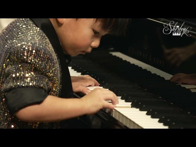 3 Years Old Baby Barron Plays with the Orchestra