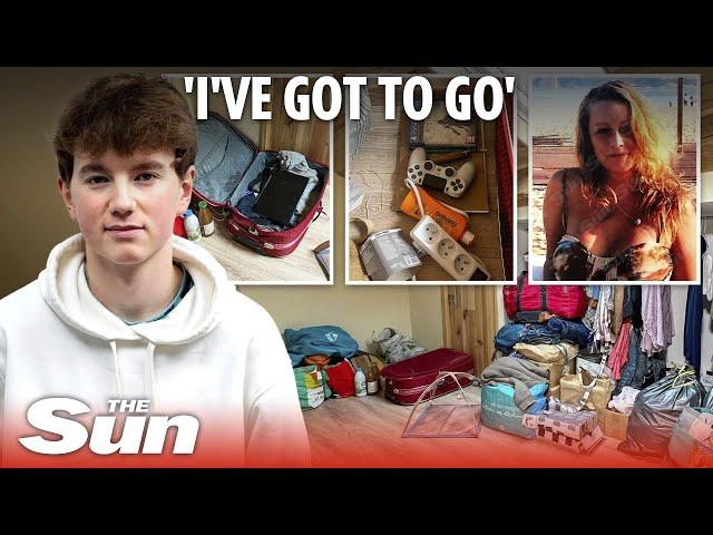Alex Batty’s mum in late night dash from remote hideaway hours after finding out teen left for UK