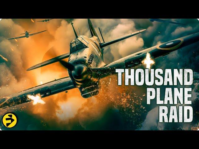 THOUSAND PLANE RAID | Action War | Full Movie