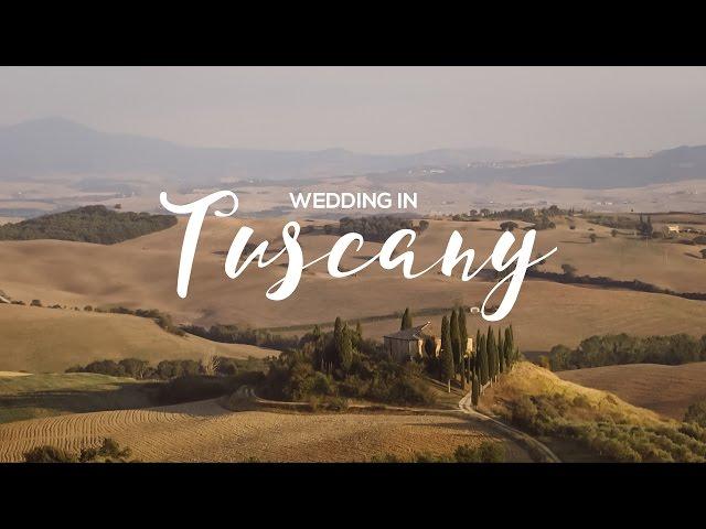 Tuscany wedding video | L'Olmo, Podere a Pienza // Michelle & David