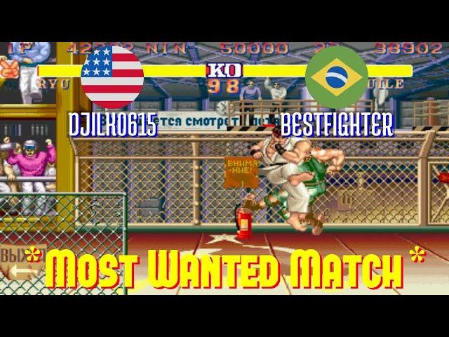 FT5 @sf2ce: DJILK0615 (US) vs BESTFIGHTER (BR) [Street Fighter II Champion Edition Fightcade] Sep 26