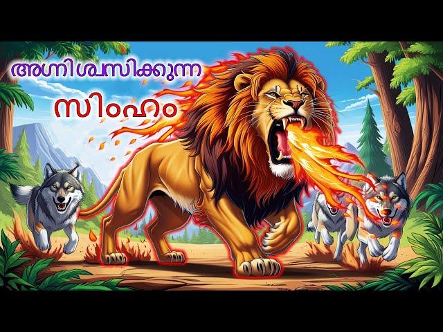 Malayalam Stories | അഗ്നി ശ്വസിക്കുന്ന സിംഹം | Malayalam Story | Stories in Malayalam