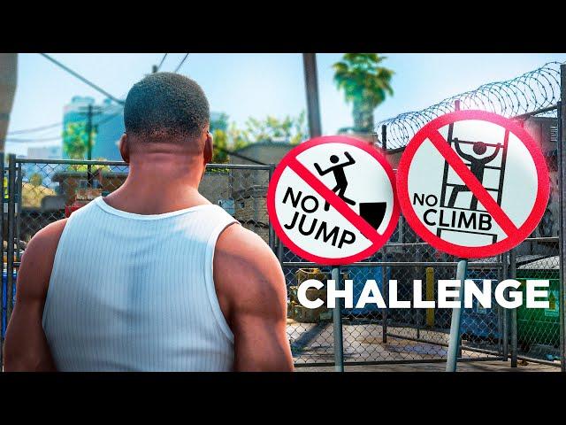 Can You Beat GTA V With NO Jumping OR Climbing?