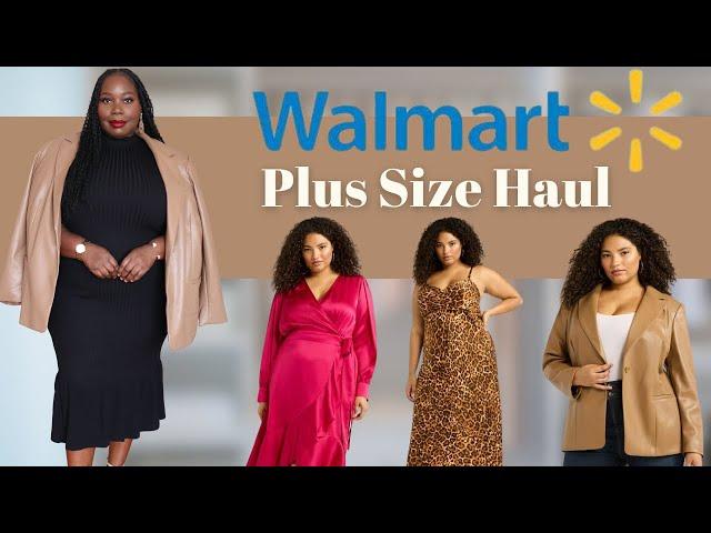 WALMART Plus Size Clothing Haul | Fall Fashion