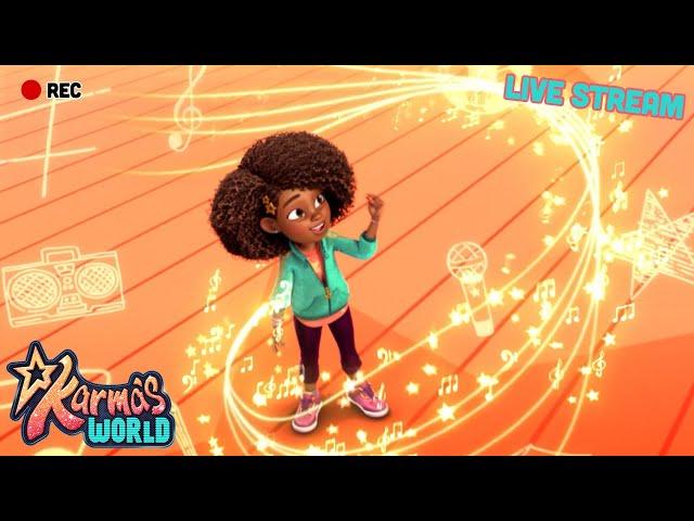  LIVE - Sing & Dance With Karma's World   Kids Live Stream 