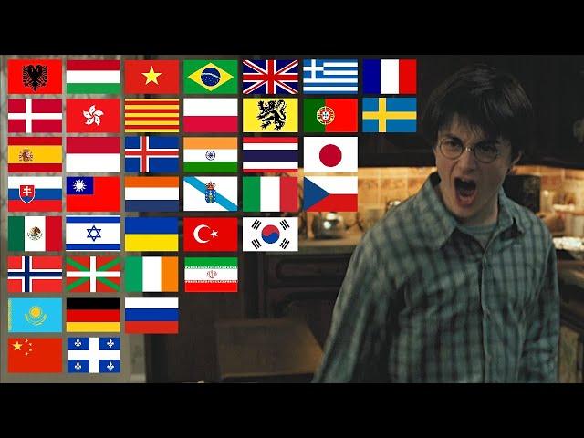 "SHUT UP! SHUT UP!" in different languages