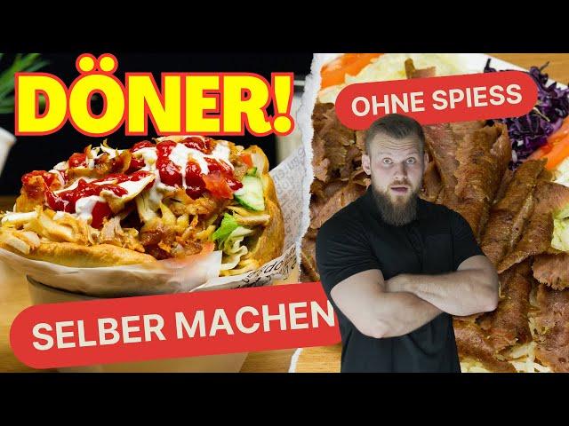 Vergesst Bratwurstdöner! Den besten Döner selber machen!