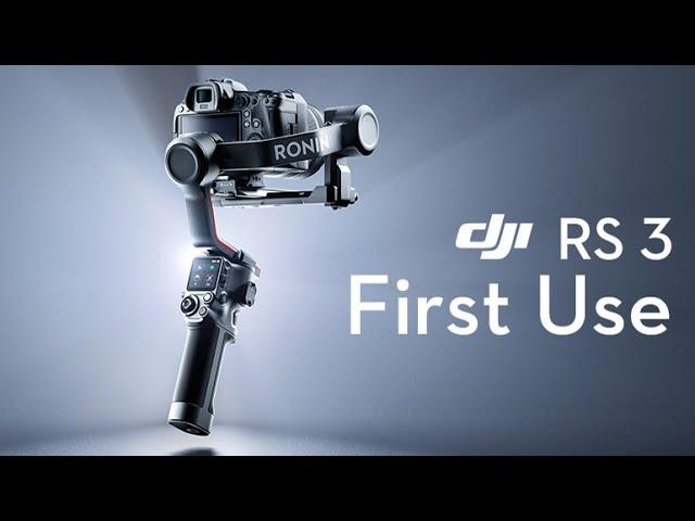 DJI RS 3｜First Use