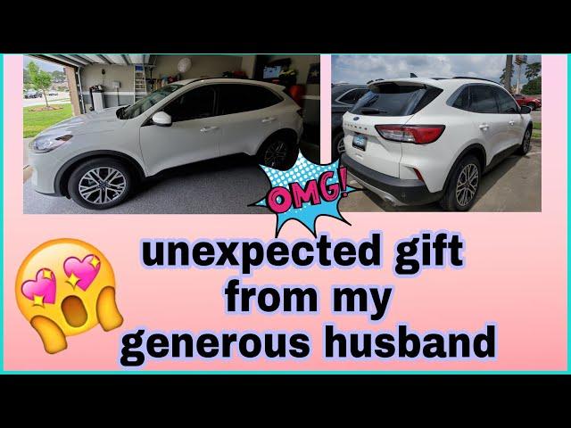 Unexpected gift/2021 Ford Escape.|Gina in TEXAS