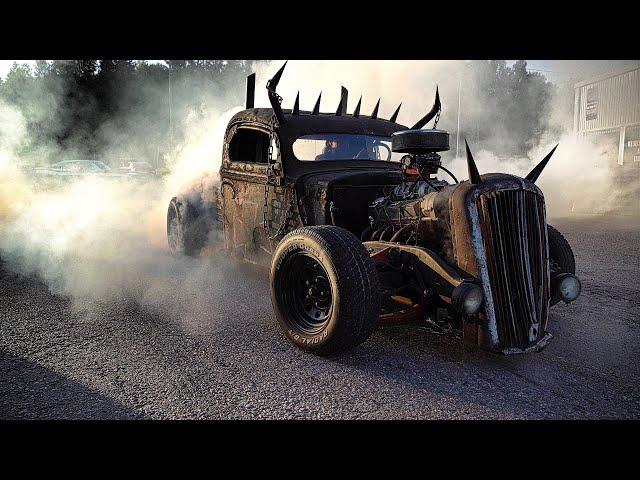 TEARING UP THE PAVEMENT!! *BURNOUTS* - Thunder Wheels Summer Party 2024