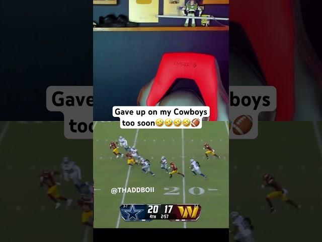 Gave up on my Cowboys too soon #cowboys #turpin #thaddboii