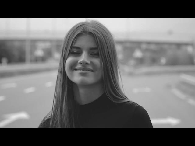 Video portrait Girl Love road Vika BW  видео портрет девушка