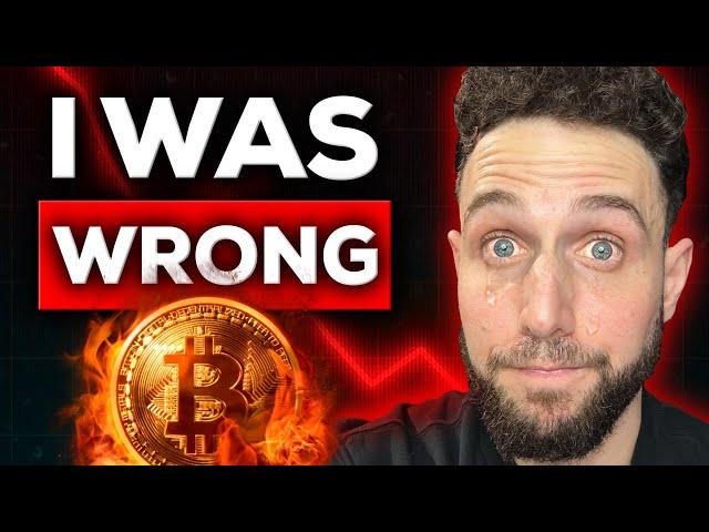 I Was WRONG About The Crypto Bull Run...