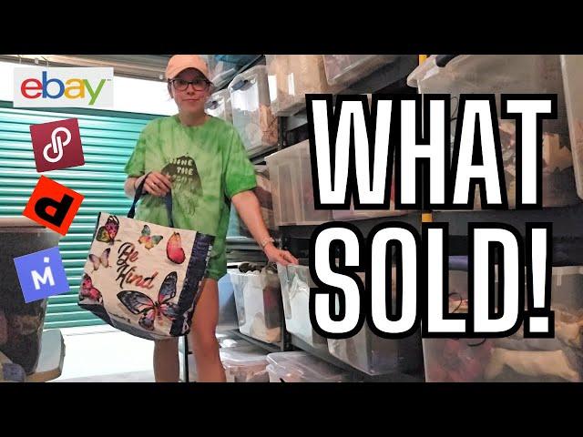 What Sold On eBay, Poshmark, Mercrari & Depop! Pull Weekend Sales With Me As A Full-Time Reseller