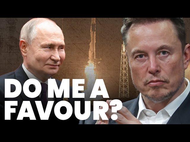 Putin asked Elon Musk to not enable Starlink in Taiwan