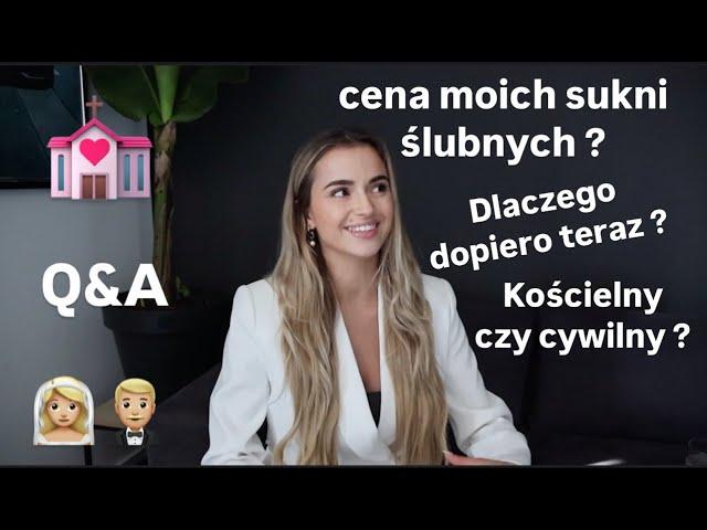 Q&A | ILE ZAPŁACIŁAM  ZA MOJE SUKNIE ŚLUBNE ?!