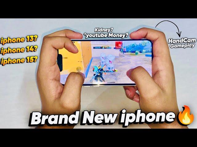 Finally i bought new iphone| BGMI HANDCAM Gameplay on iphone 13 | BGMI/PUBG