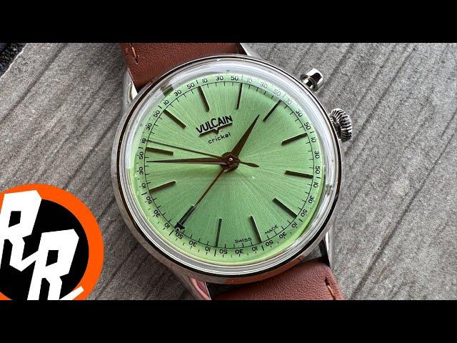 Vulcain Cricket President 39 mm - Pistachio Green